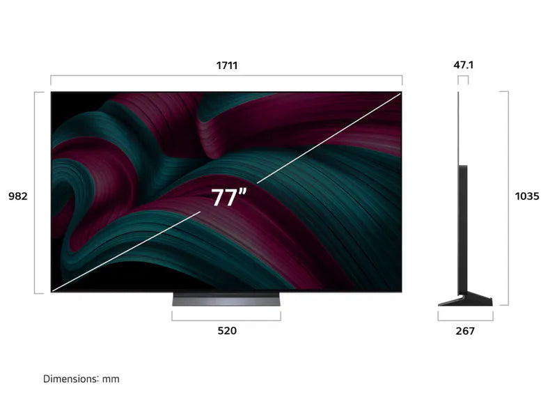 LG OLED77C5PCA / LG 77C5 / LG 77C5PCA / 77C5 / OLED77C5PCA / LG OLED77C5